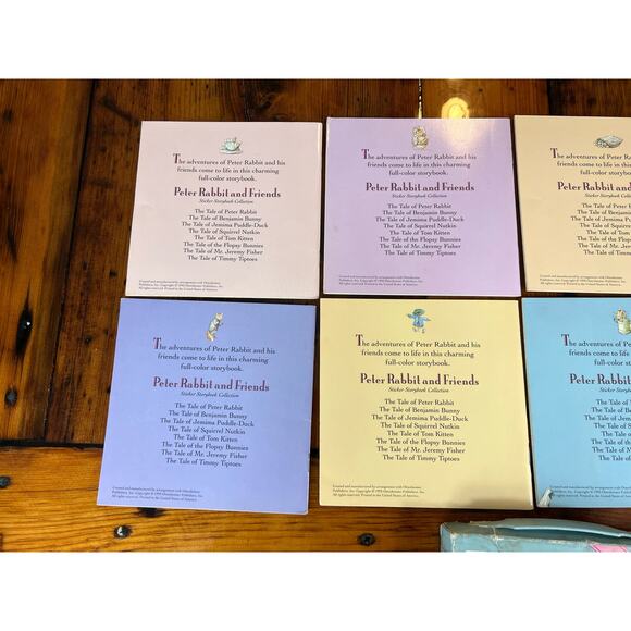 Vintage Peter Rabbit and Friends 100th Anniversary Edition 8 Book collection - Picture 10 of 11
